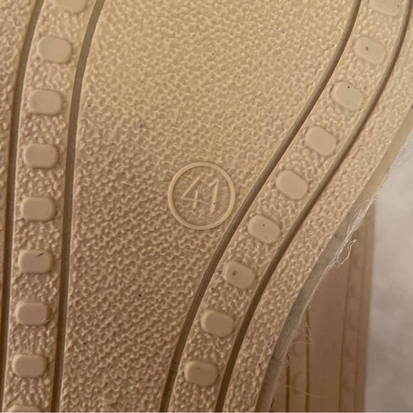 NWOT Verbenas open-toe espadrilles - Picture 3 of 4